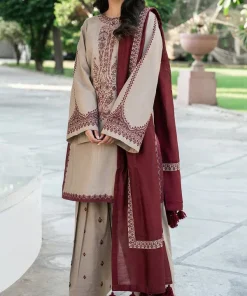 Baroque Embroidered Lawn Suit 3PC [RC-7007]